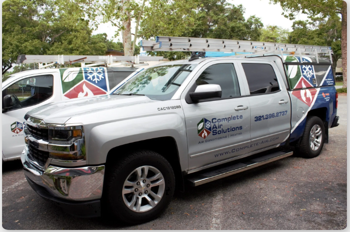 Kool Life Air & Heat truck
